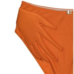 Hand-appliqué bikini bottoms by Adriana Degreas